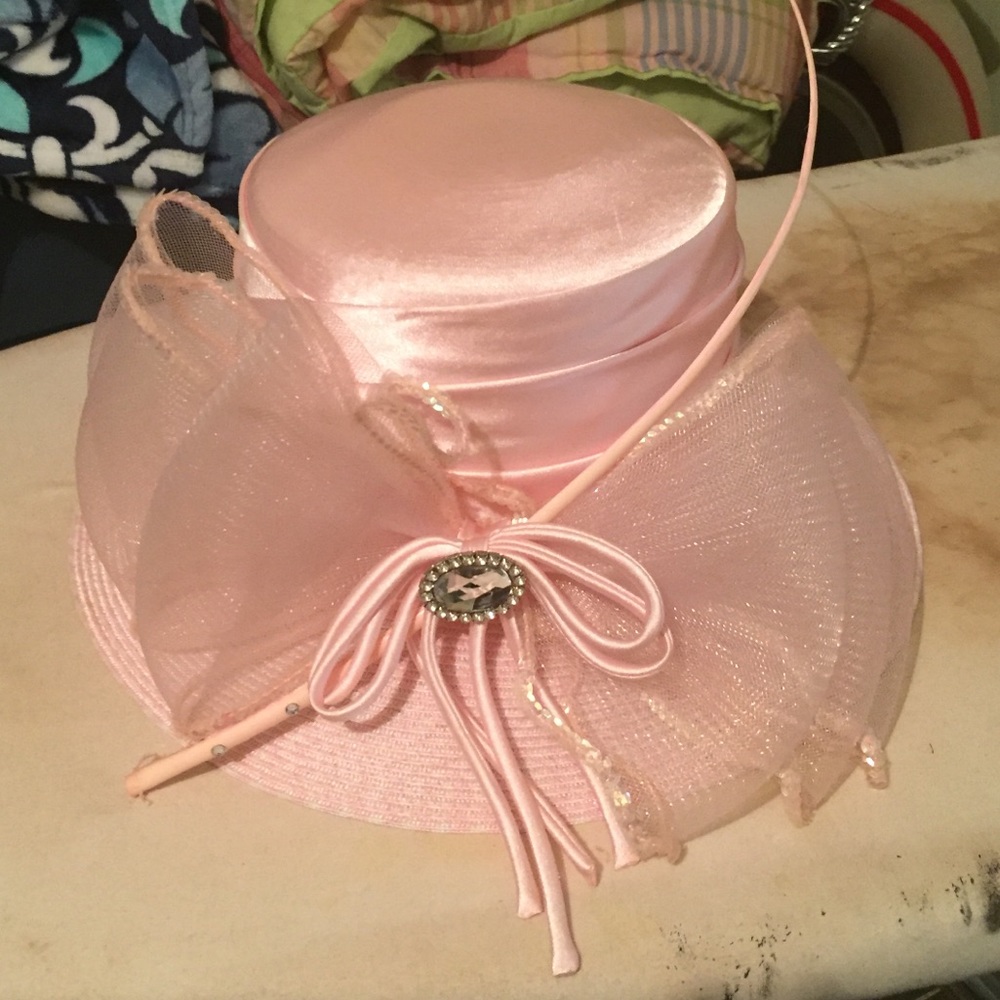 Pretty Pink Elegant Hat